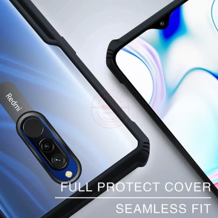 S/P- CASING Case Xiaomi Redmi 8A Pro Shockproof Armor Transparent Premium Hardcase CASE SP