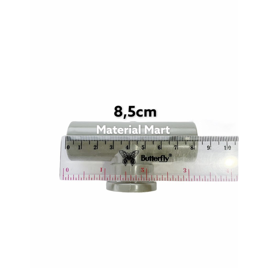 Tee Drat Kuningan 1/2 Inch | T Drat Pralon | Sambungan Pipa | Faucet PVC | Material Mart