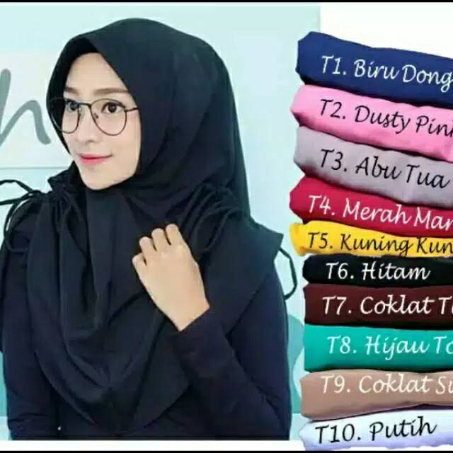 HIJAB SERUT SAMPING || HIJAB THALITA SERUT || HIJAB MURAH