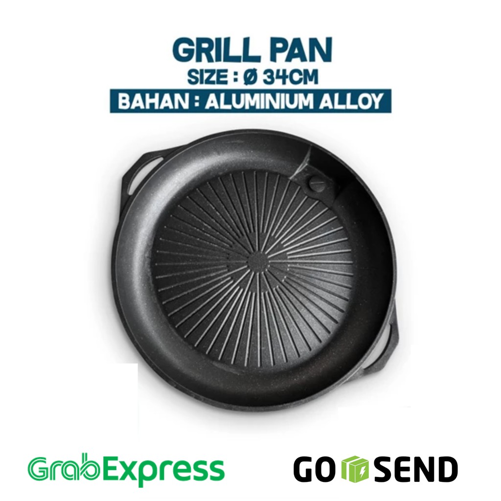 SOLID Korean BBQ Round Grill Pan SL 3401 FP