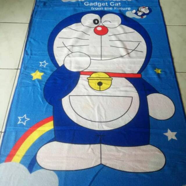 Handuk karakter doraemon