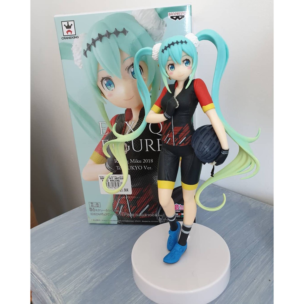 Action Figure EXQ Hatsune Miku Racing 2018 Team Ukyo
