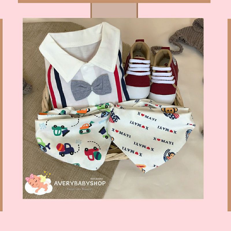 KADO BAYI LAKI-LAKI HAMPERS NEWBORN MURAH BABY GIFT PARCEL PREMIUM 2