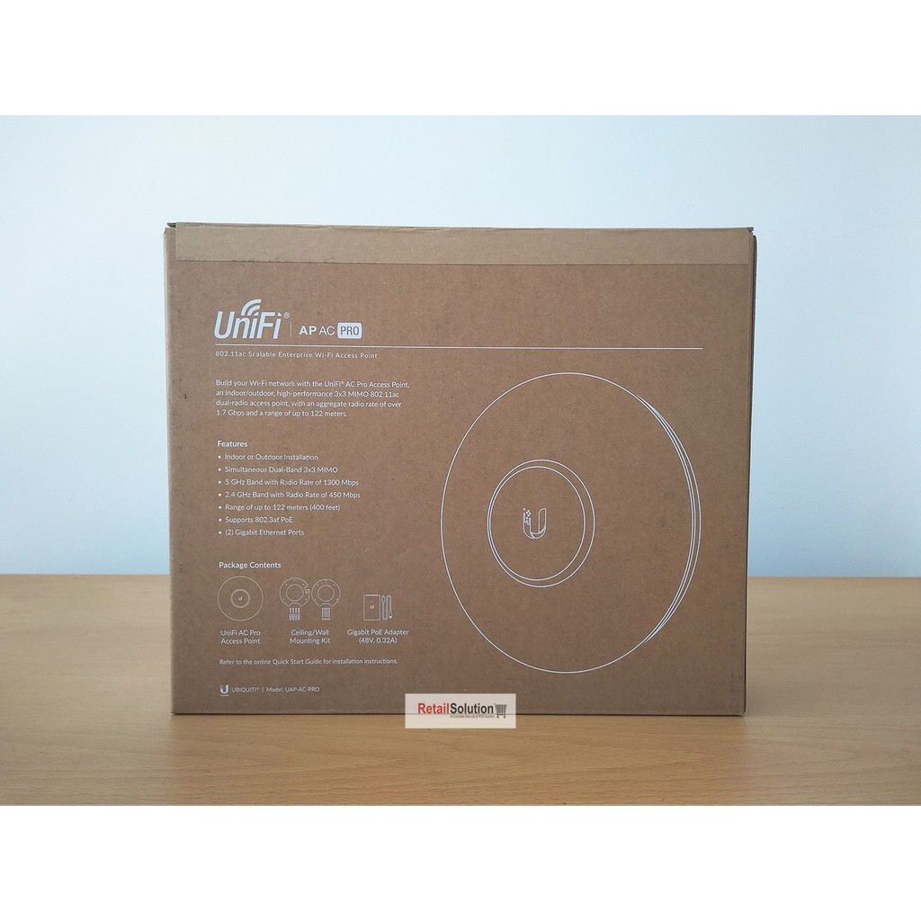 Ubiquiti UniFi UAP-AC-PRO Access Point 802.11ac - Indoor Outdoor