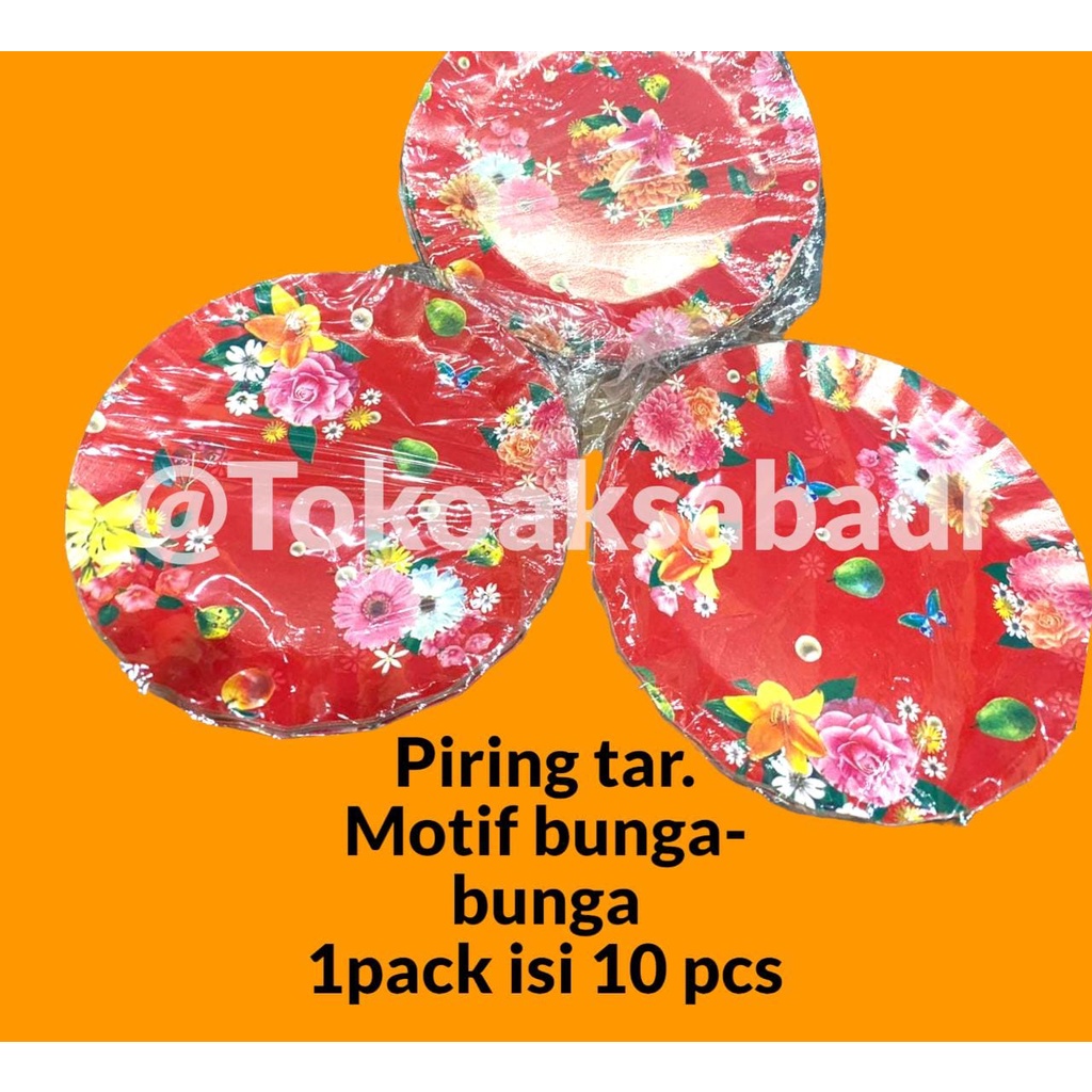 

PIRING TART ULTAH MOTIF BULAT/KOTAK