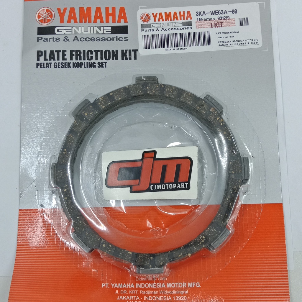 PLAT KOPLING YAMAHA RX KING 3KA BERKUALITAS ORIGINAL