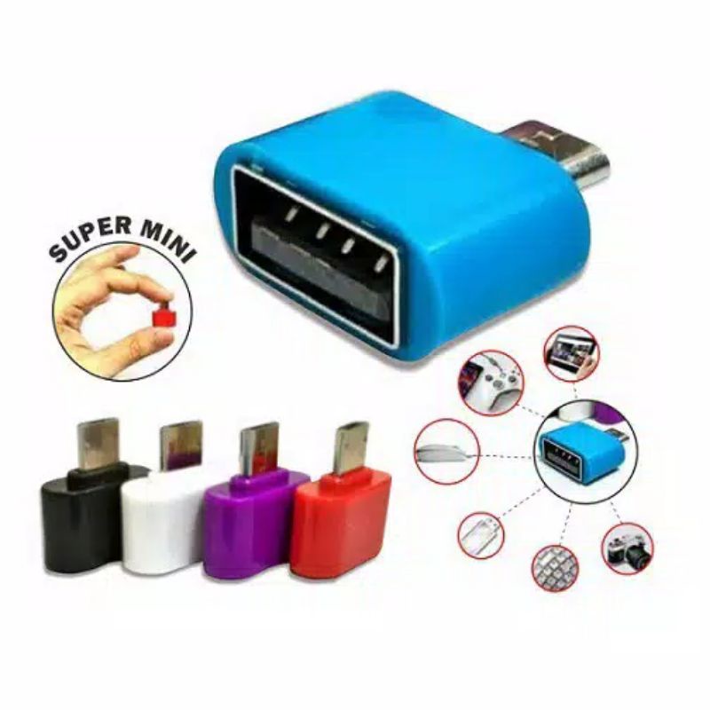 otg usb biasa / otg mini