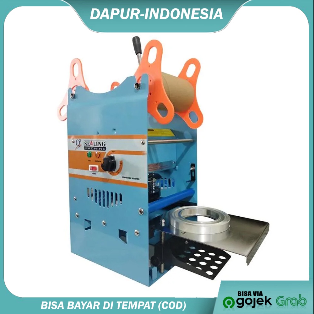 Vipoo Sealing Machine Mesin Cup Sealer Press Cup Gelas Plastik Minuman