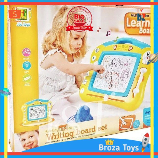 

Painting and Learning Writing Board Set KUNING 666Al