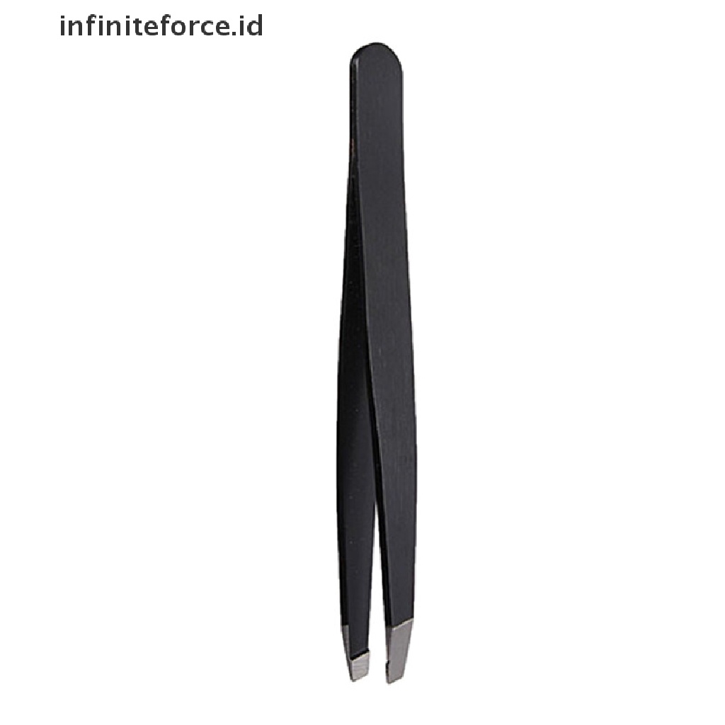 Infiniteforce.id Pinset Pencabut Alis Warna Pink / Hitam