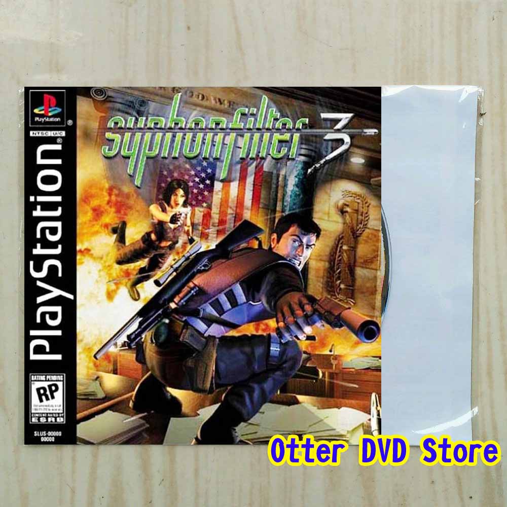 Kaset CD Game Ps1 Ps 1 Syphon Filter 3