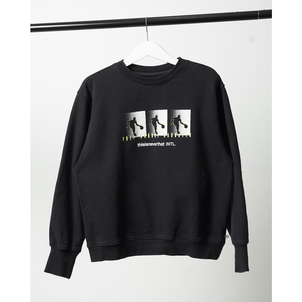 THISISNEVERTHAT CREWNECK BLACK