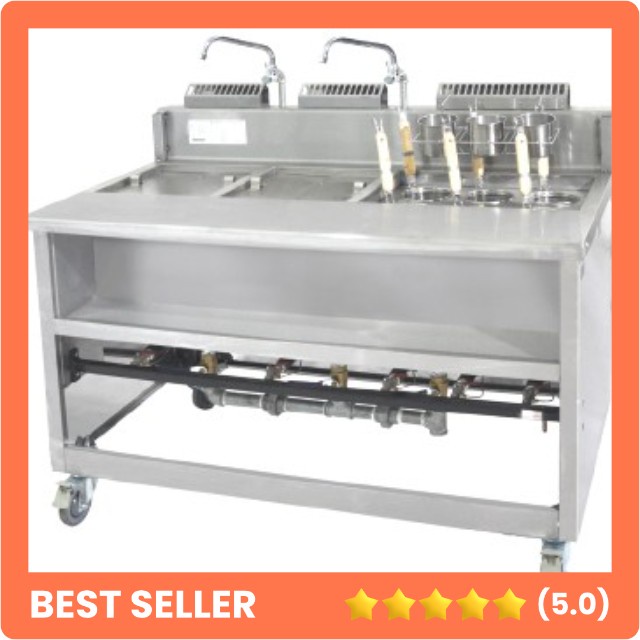 GETRA MESIN MIE GETRA TYPE MPN-6C2S KOMPOR GAS MESIN REBUS MIE AYAM 6 LUBANG MURAH PUSAT MESIN