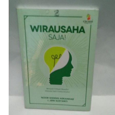 BUKU WIRAUSAHA SAJA OLEH ESENSI