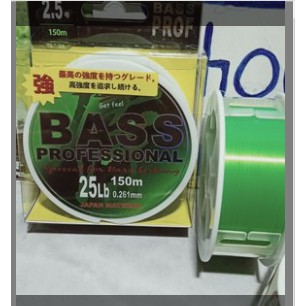 Senar Blood Bass Profesional 150 mtr hijau galatama