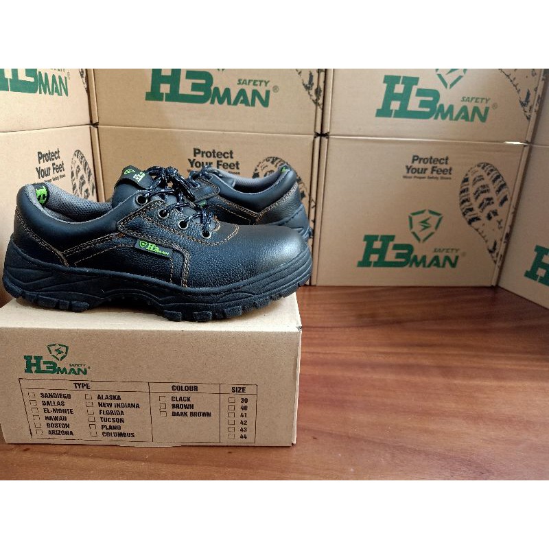 Sepatu safety H3man type Hawaii tali