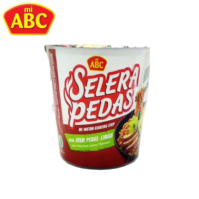 MI ABC SELERA PEDAS GORENG AYAM PEDAS LIMAU CUP