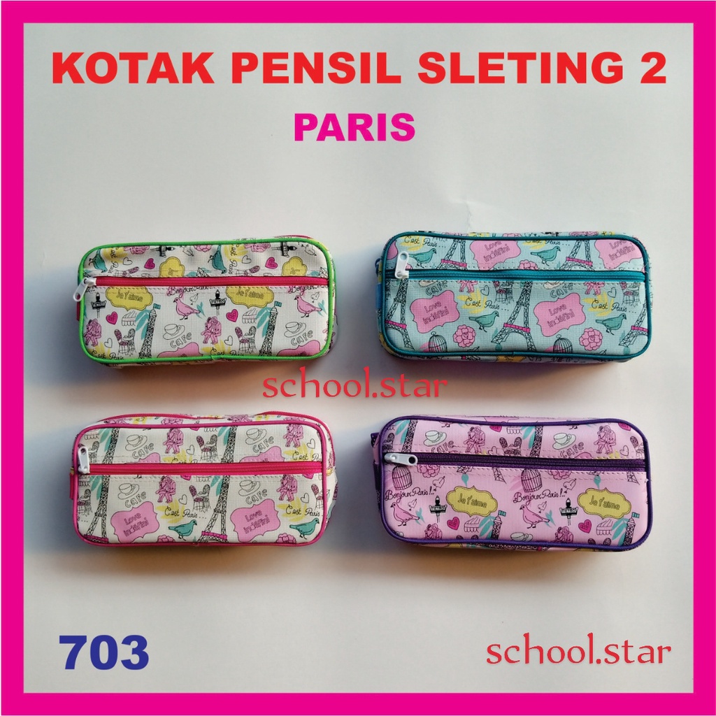 

KOTAK PENSIL SLETING WARNA GAMBAR PARIS / TEMPAT PENSIL SLETING-PARIS 703