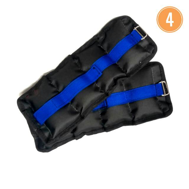 Pemberat kaki 1kg bendel kaki fitness Penguat otot kaki beban olahraga
