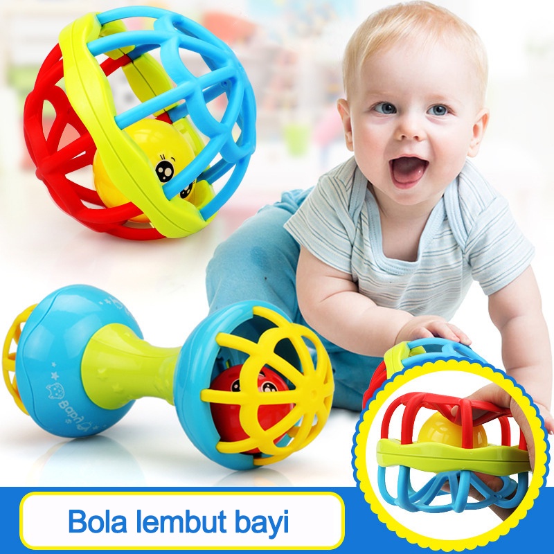 HIPPO LAND Mainan Kerincingan Bayi / teether rattle stick/mainan gigitan bayi BPA FREE 73-74