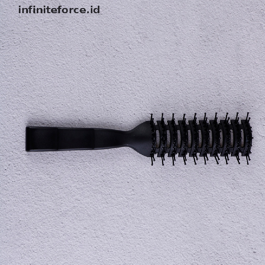 (Infiniteforce.Id) Sisir Rambut Pria Anti Statis Bahan Plastik