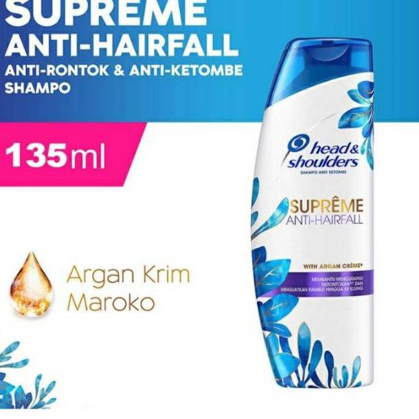 Head and Shoulders Shampoo Supreme Anti Hair Fall 135 ml (KODE B209)