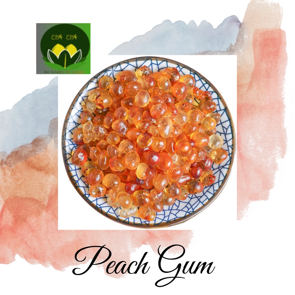 

Peach gum grade PREMIUM SUPER A++ Pearl bersih / tao jiao singapore