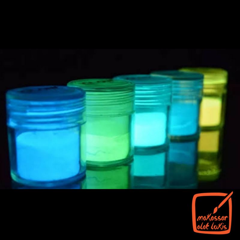 

bubuk glow in the dark
