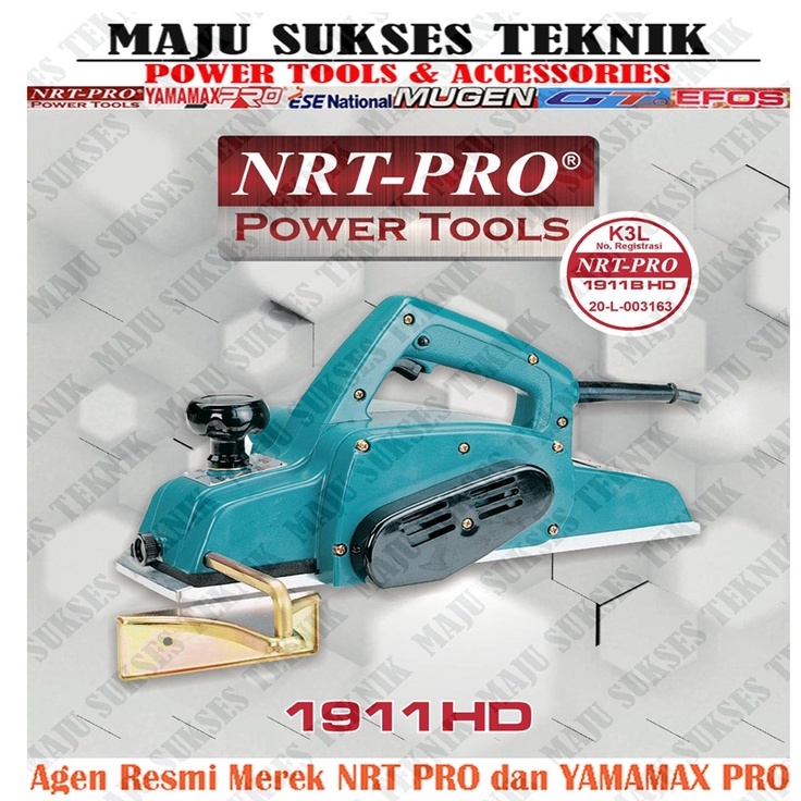 NRT PRO 1911 HD Mesin Pasah / Ketam / Serut Kayu / Planer 110mm 1911HD