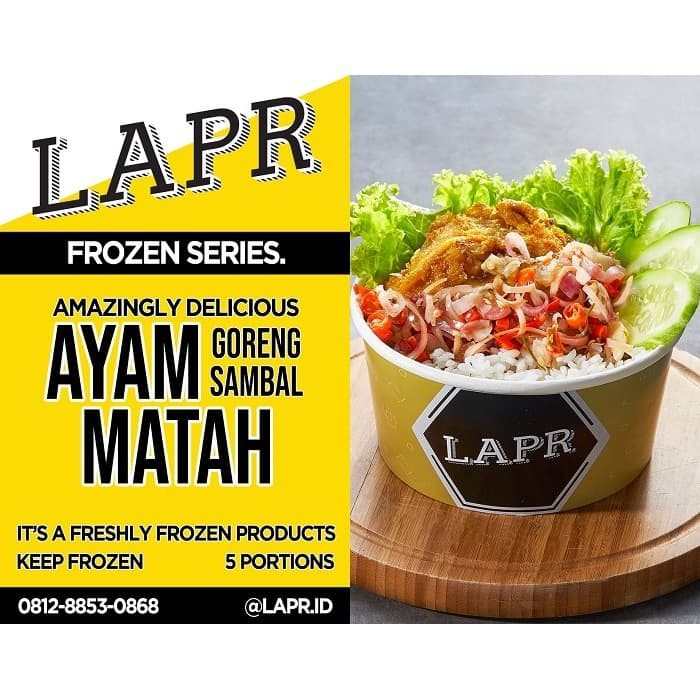 

AYAM GORENG SAMBAL MATAH - FROZEN - SIAP MASAK
