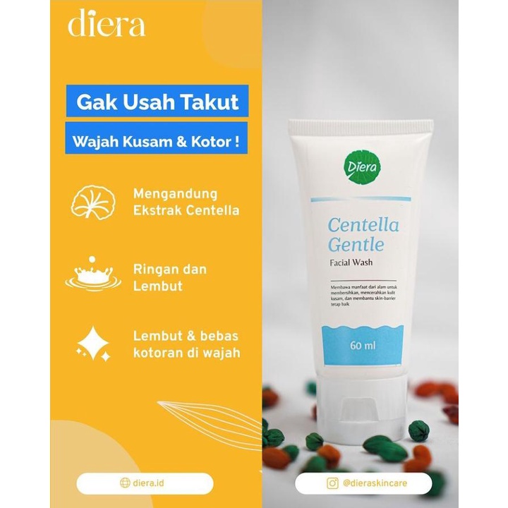 [TERMURAH] DIERA CENTELLA GENTLE FACIAL WASH