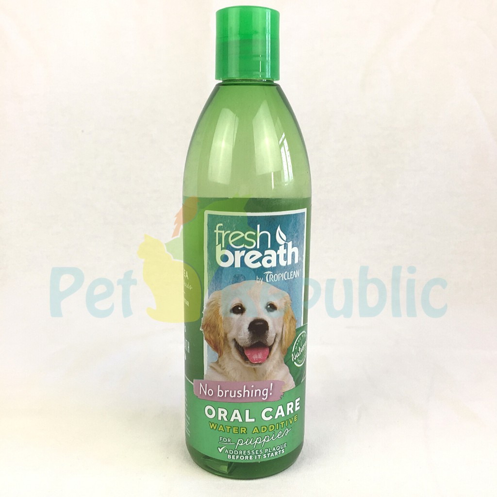 

TROPICLEAN Perawatan Gigi Anakan Anjing Water ADDITIVE For Puppies 16oz