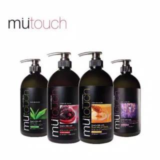 MuTouch Goat's Milk Shower Cream 450ml / 800ml / 1000ml Shower Scrub 940ml (✔️BPOM) (KIM)