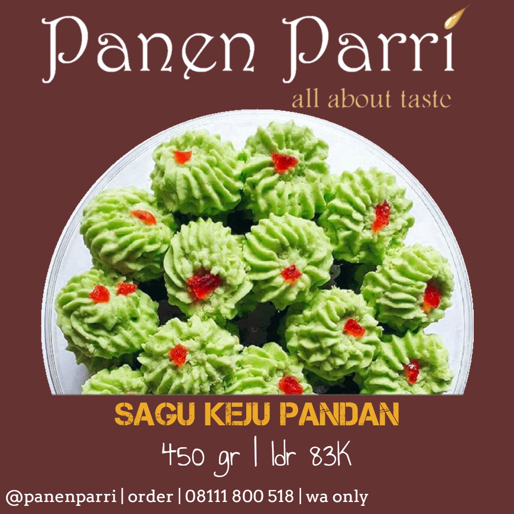 

Sagu Keju Pandan