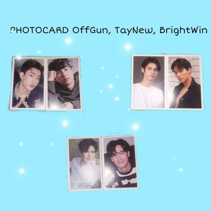 Photocard OffGun, TayNew, BrightWin