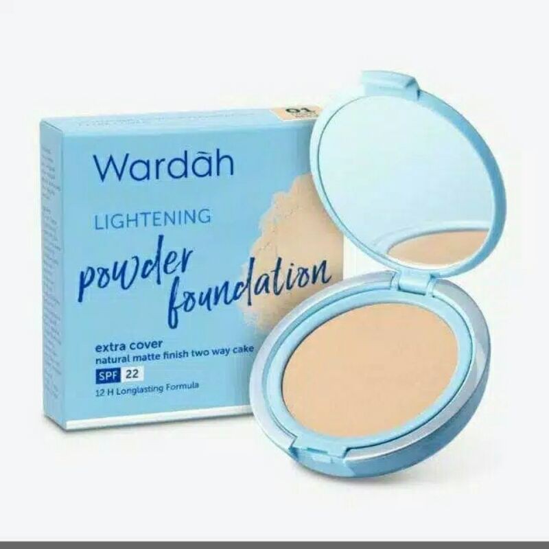 ❤️GROSIR❤️ WARDAH LIGHTENING POWDER FOUNDATION EXTRA COVER