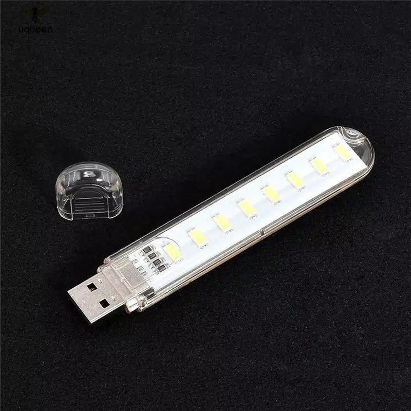 Led usb 8 mata led lampu darurat lampu camping lampu tidur