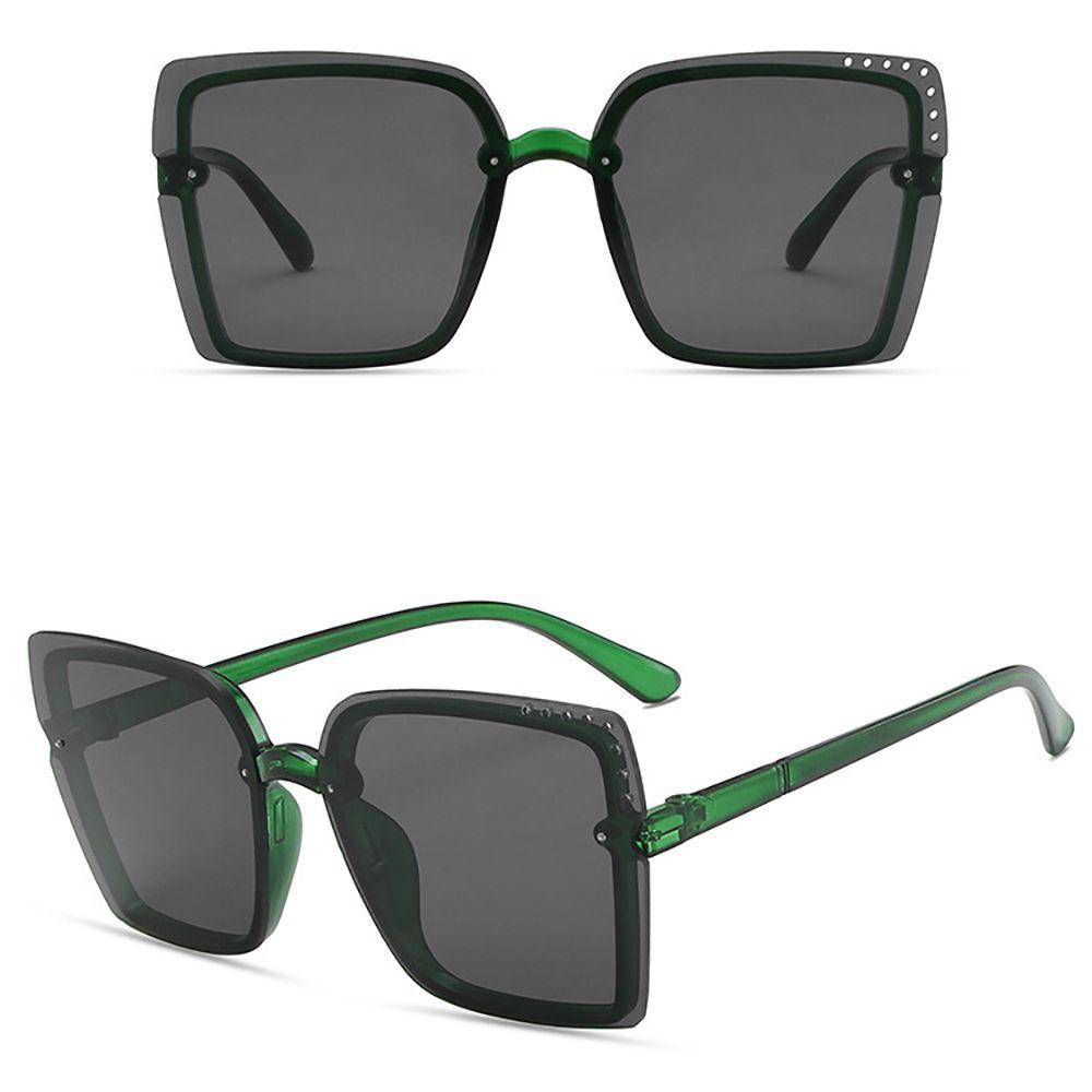 [Elegan] Square Sunglasses Classic Glasses Kacamata Perlindungan Anti Radiasi Pria Kacamata Anti Radiasi Untuk Wanita Sale Frameless Anti Radiasi Kaca Kacamata Wanita Kacamata