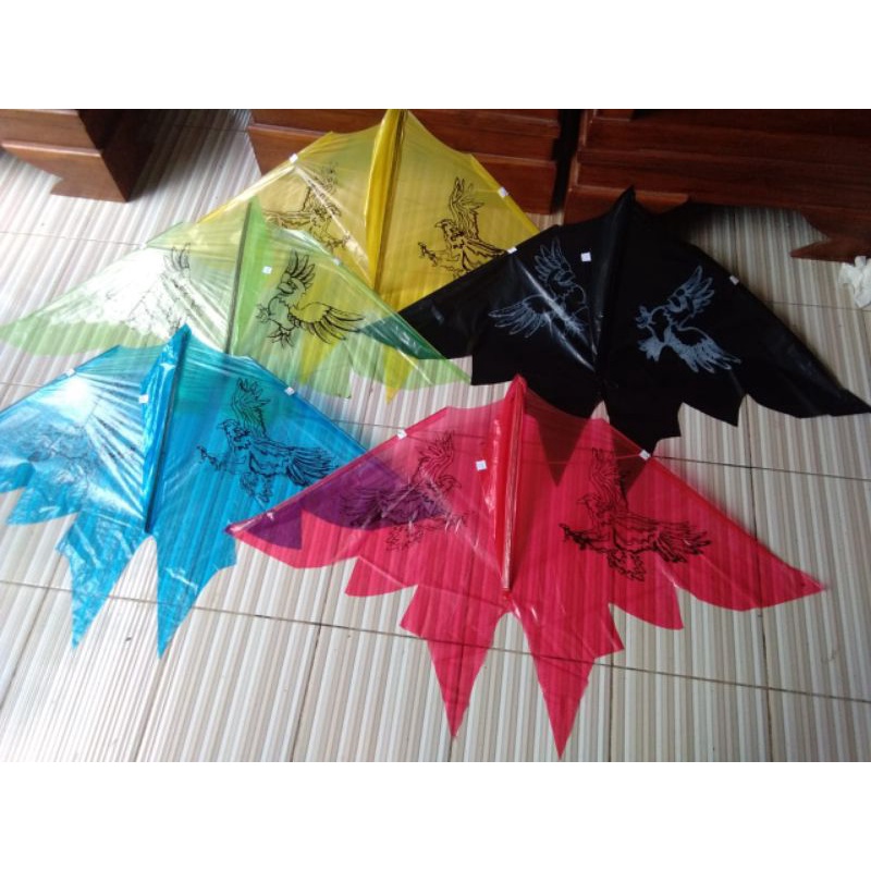 LAYANGAN HIAS INUL 1 Pack isi 10 layangan/BERBAHAN PLASTIK SANGAT MUDAH DITERBANGKAN