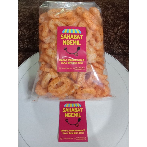 

Kerupuk/Snack Seblak Ring pedas