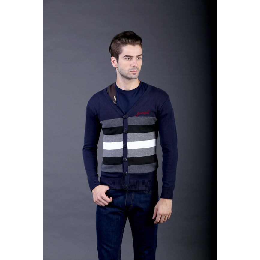 Jaket Sweater Pria / Jaket Distro Bandung Gf / Baju Cowo Gaya Keren