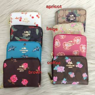 Coach Short Wallet Zipper AAA60067 Y Shopee Indonesia