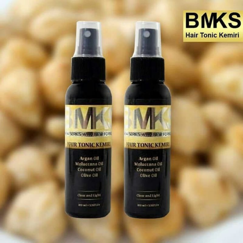 BMKS HAIR TONIC KEMIRI ORIGINAL BPOM / HAIR TONIC KEMIRI / BMKS