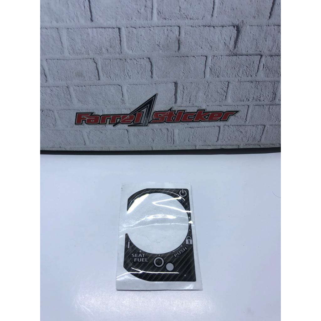 Stiker emblem kunci PCX 160