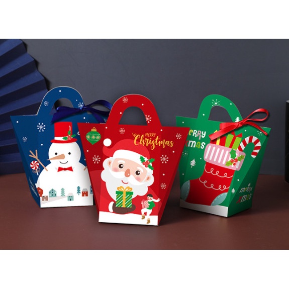 

Box Natal MINI Model Jinjing Santa Kotak Candy Lucu Bingkisan Natal