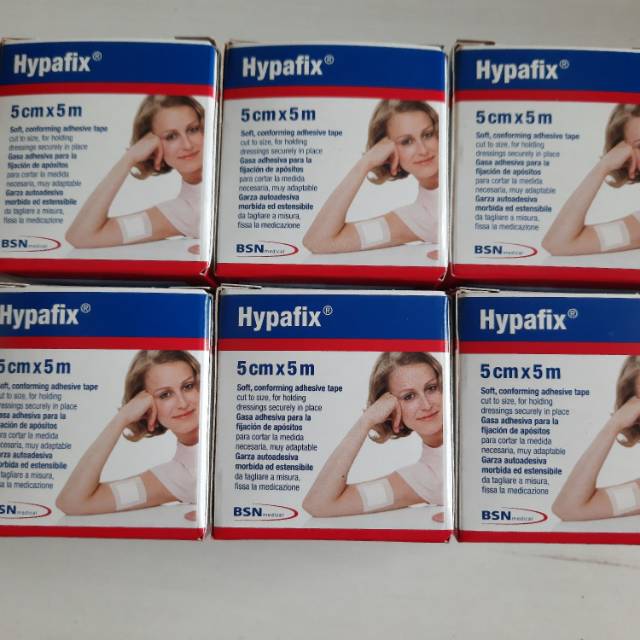 Hypafix 5 cm x 5 m hipafix hypafix 5cm BSN plester penutup luka