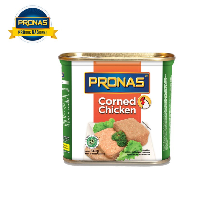 Pronas Kornet Ayam 340 gr | Pronas Chicken Corned 340 g