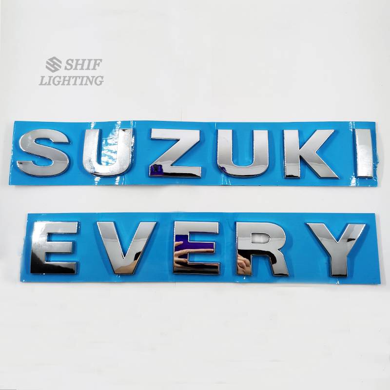 1pc Stiker Emblem Logo SUZUKI EVERY Bahan ABS Untuk Bagasi Depan Mobil SUZUKI