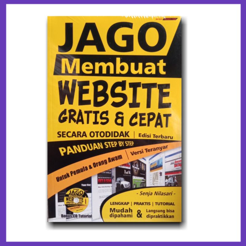 Jual Buku Jago Membuat Website Gratis Dan Cepat Secara Otodidak Shopee Indonesia