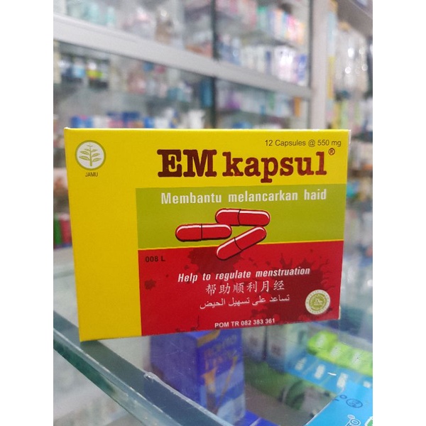 EM Kapsul 12 Kapsul / Membantu Melancarkan Haid